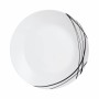 Assiette plate Arcopal Domitille Bicolore verre (Ø 25 cm)