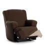 Housse de fauteuil Eysa BRONX Marron 80 x 100 x 90 cm
