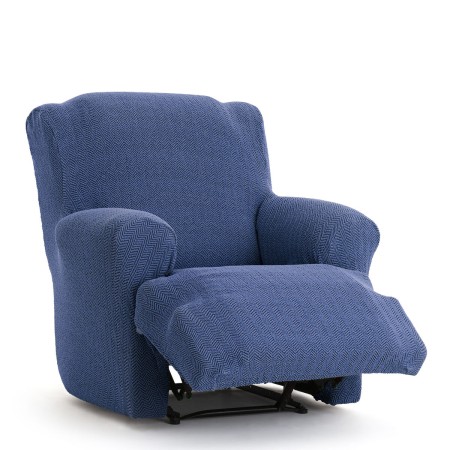 Funda para sillón Eysa JAZ Azul 80 x 120 x 110 cm