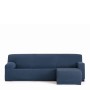 Housse pour chaise longue accoudoir long gauche Eysa TROYA Bleu 170 x 110 x 310 cm