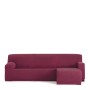 Funda para chaise longue de brazo corto izquierdo Eysa TROYA Burdeos 170 x 110 x 310 cm