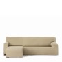 Housse pour chaise longue accoudoir long gauche Eysa BRONX Beige 110 x 110 x 310 cm