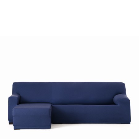 Housse pour chaise longue accoudoir long gauche Eysa BRONX Bleu 110 x 110 x 310 cm