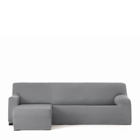 Housse pour chaise longue accoudoir long gauche Eysa BRONX Gris 110 x 110 x 310 cm