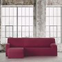 Housse pour chaise longue accoudoir long gauche Eysa BRONX Bordeaux 110 x 110 x 310 cm