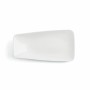 Assiette plate Ariane Vital Rectangulaire Céramique Blanc (29 x 15,5 cm)