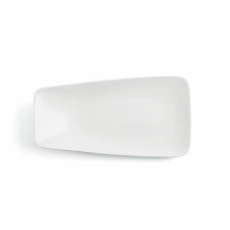 Assiette plate Ariane Vital Rectangulaire Céramique Blanc (33 x 23 cm)