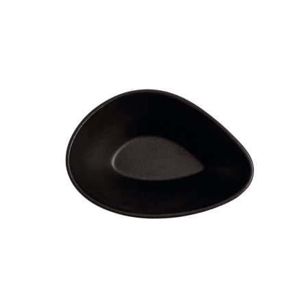 Bol Ariane Triangulaire Céramique Noir (12 cm)