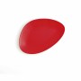 Assiette plate Ariane Antracita Triangulaire Céramique Rouge (Ø 29 cm)