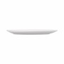 Assiette plate Ariane Prime Island Triangulaire Céramique Blanc (Ø 33 cm)