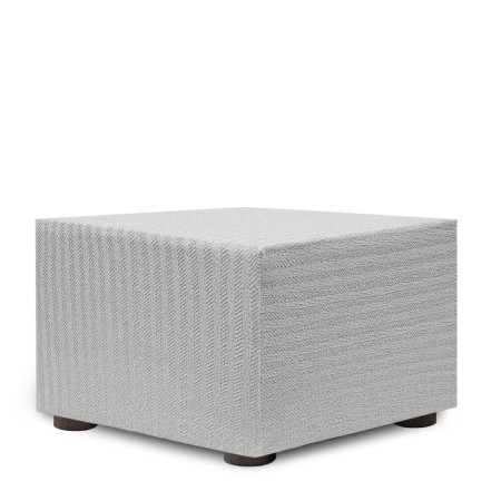 Housse de pouf Eysa JAZ Blanc 100 x 65 x 100 cm