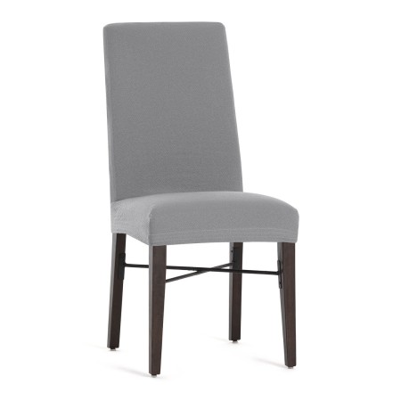 Housse de Chaise Eysa BRONX Gris 50 x 55 x 50 cm 2 Unités