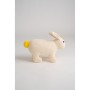 Jouet Peluche Crochetts AMIGURUMIS MINI Blanc Lapin 36 x 26 x 17 cm