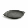 Assiette plate Quid Mineral Céramique Noir (17 x 14 cm)