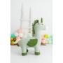 Jouet Peluche Crochetts AMIGURUMIS MAXI Vert Licorne 98 x 88 x 33 cm