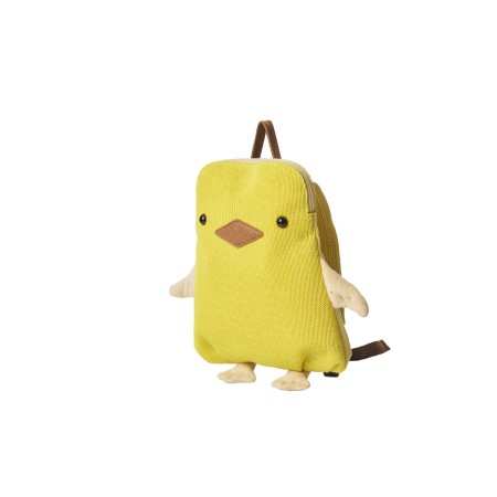 Cartable Crochetts Jaune 38 x 34 x 5 cm Poulet