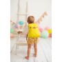 Cartable Crochetts Jaune 38 x 34 x 5 cm Poulet