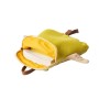 Cartable Crochetts Jaune 38 x 34 x 5 cm Poulet