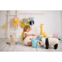 Cartable Crochetts Jaune 38 x 34 x 5 cm Poulet