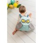 Cartable Crochetts Turquoise 25 x 27 x 13 cm Hibou