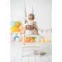 Cartable Crochetts Marron 23 x 30 x 11 cm Singe