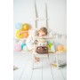 Cartable Crochetts Marron 23 x 30 x 11 cm Singe