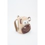 Cartable Crochetts Marron 23 x 30 x 11 cm Singe