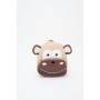 Cartable Crochetts Marron 23 x 30 x 11 cm Singe