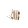 Cartable Crochetts Marron 23 x 30 x 11 cm Singe
