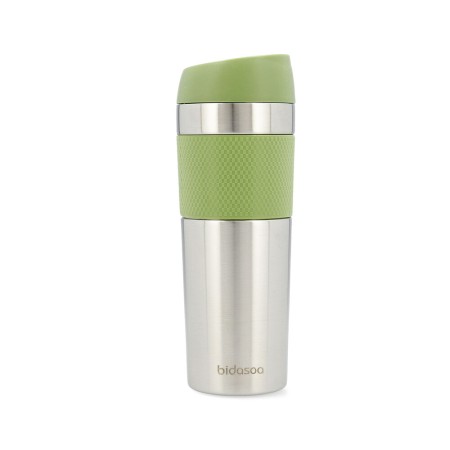 Tasse Thermos avec Couvercle Bidasoa Mentha Métal Marron (0,45 L)