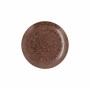 Assiette plate Ariane Oxide Céramique Marron (Ø 21 cm)