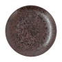 Assiette plate Ariane Céramique Marron (Ø 27 cm)
