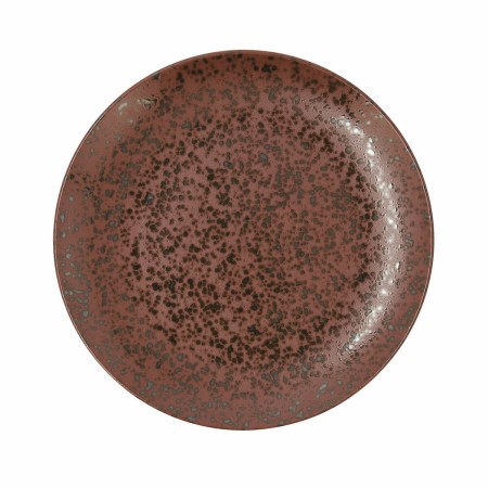 Assiette plate Ariane Oxide Céramique Marron (Ø 31 cm)