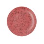 Assiette plate Ariane Oxide Céramique Rouge (27 cm)