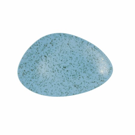 Assiette plate Ariane Oxide Triangulaire Céramique Bleu (Ø 29 cm)