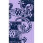 Serviette de plage Secaneta Lopez 100 x 170 cm Jacquard Velours