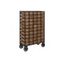 Cajonera Home ESPRIT Metal Abeto Vintage 81 x 30 x 123 cm