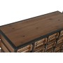 Cajonera Home ESPRIT Metal Abeto Vintage 81 x 30 x 123 cm