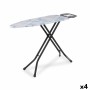 Tabla de Planchar Azul Beige Gris Metal Abstracto 110 x 38 x 92 cm (4 Unidades)