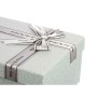 Set de boîtes décoratives Gris foncé Carton Lien 3 Pièces