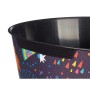 Papelera Multicolor Plástico Nave Espacial 10 L