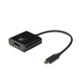 Câble USB Ewent EW9825 Noir 15 cm