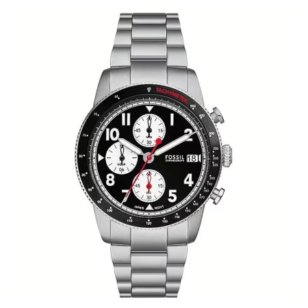 Montre Homme Fossil FS6045 Noir Argenté (Ø 34 mm)