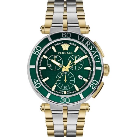 Reloj Hombre Versace VE3L00422 Verde Plateado (Ø 24 mm)