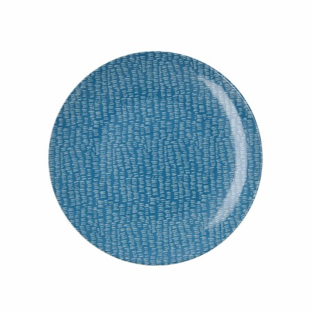 Assiette plate Ariane Ripple Céramique Bleu (Ø 25 cm)