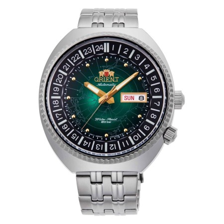 Montre Homme Orient RA-AA0E02E19B Vert Argenté (Ø 20 mm)