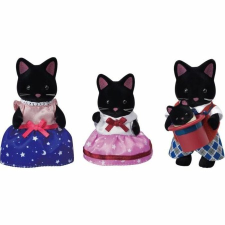 Figurine d’action Sylvanian Families 5530 SYLVANIAN FAMILIES The Magician Cat Family For Children