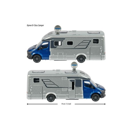 Autocaravana Majorette Camping Car Mercedes Gris