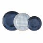 Assietes Bidasoa Blue Moon Porcelaine Bleu (18 Pièces)