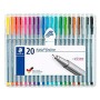 Set de Rotuladores Staedtler Triplus Fineliner Multicolor (10 Unidades)